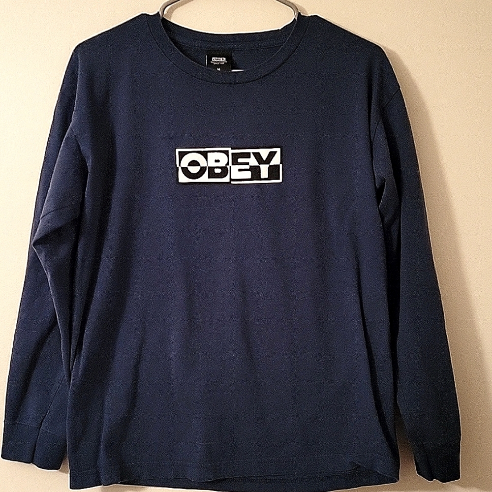 Men's OBEY long sleeve shirt